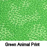 Green Animal Print