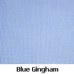 blue gingham